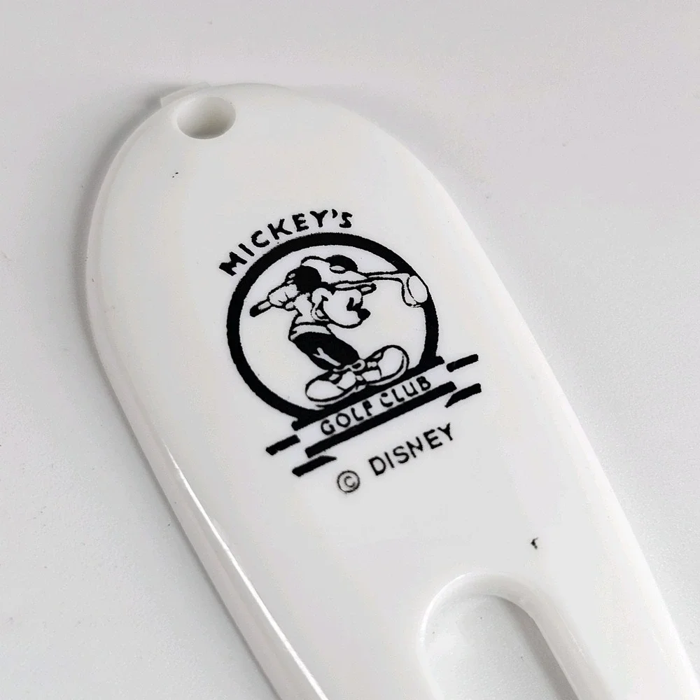 Disney Mickey Golf Club Head Cover NOS Hidden Mickey Mouse Zip W/ Divot USA
